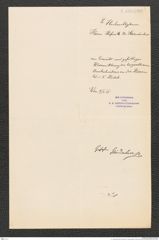 k.k. naturhistorisches Hofmuseum, Intendanzakten 1885-1896 (Hauer), Aktenzahl Z.682/1889, Seite 2